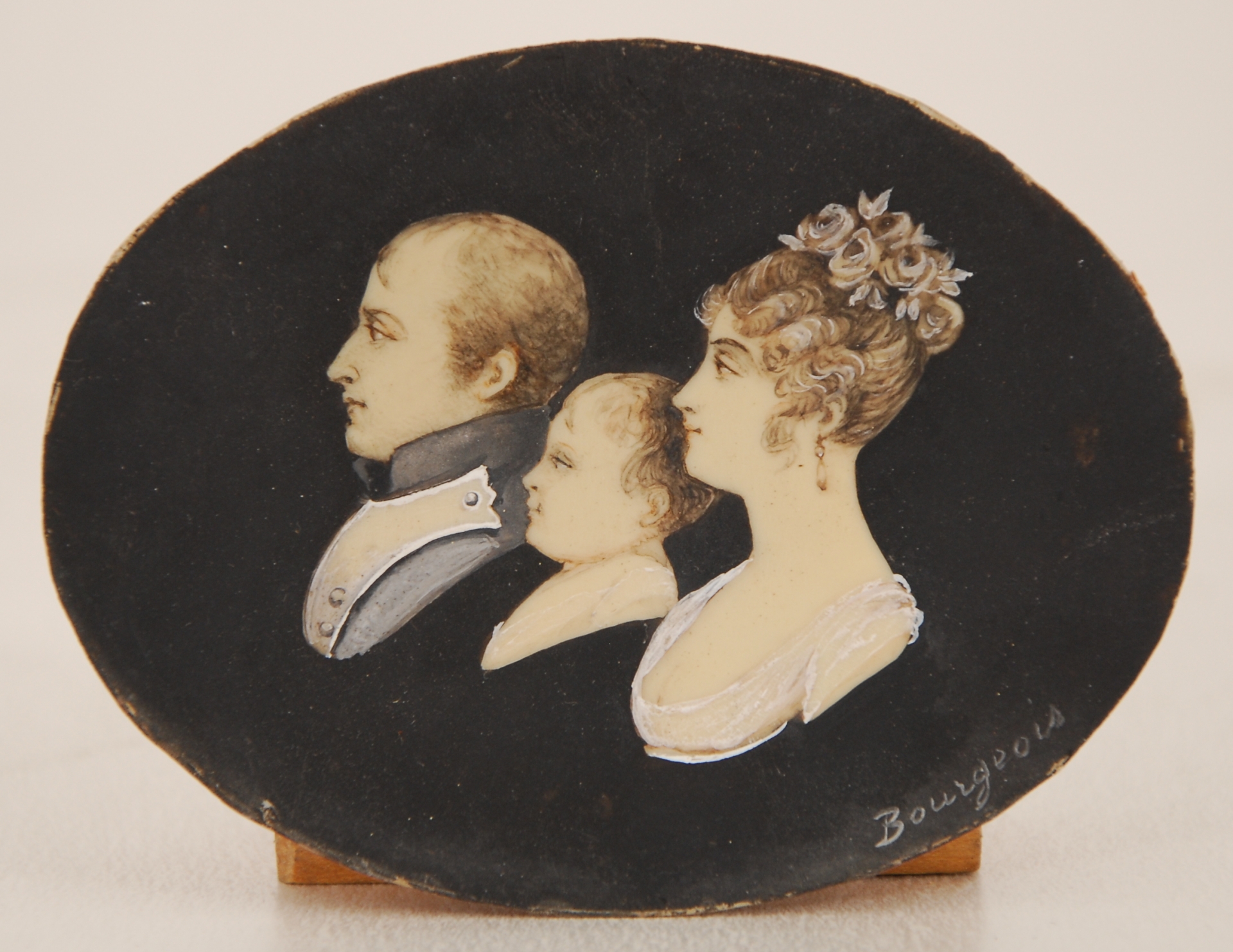 Portrait de Napoléon, Marie-Louise d´Autriche et leur fils