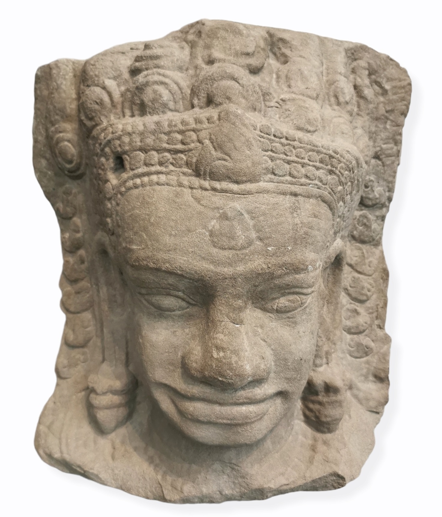 Tête de Dvarapala